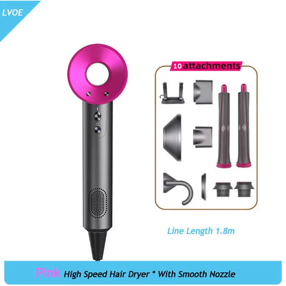 Professional hair dryer High Speed 1600W Powerful Home Low Noise Quick Negative lonic Blow Dryer Hotel Electric Salon Hairdryers