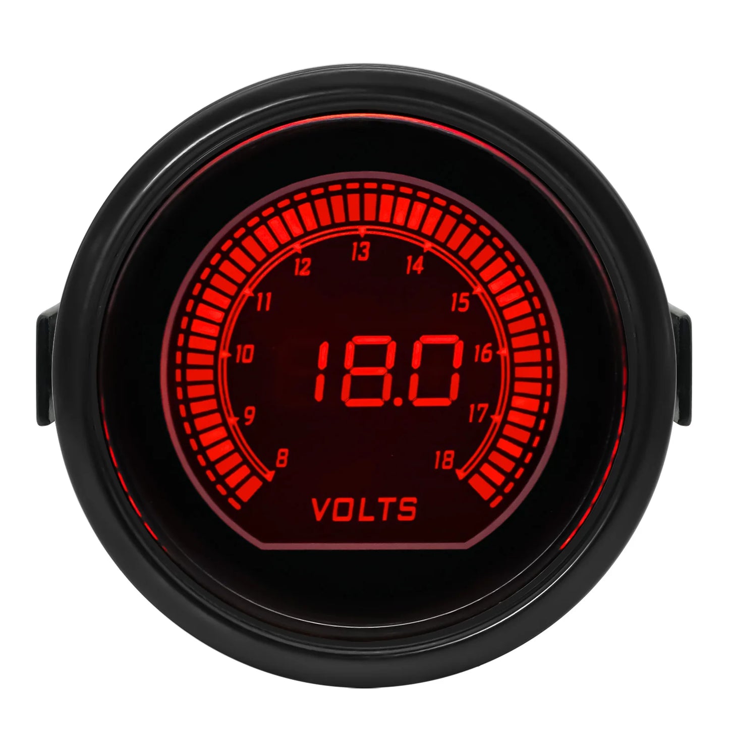 AD 2" 52mm Red&Blue Dual Led 12V Car Gauge Boost/Water Temp/Oil Temp/Oil press/Volt/Tachometer/Vacuum/Air fuel ratio/EGT Gauge
