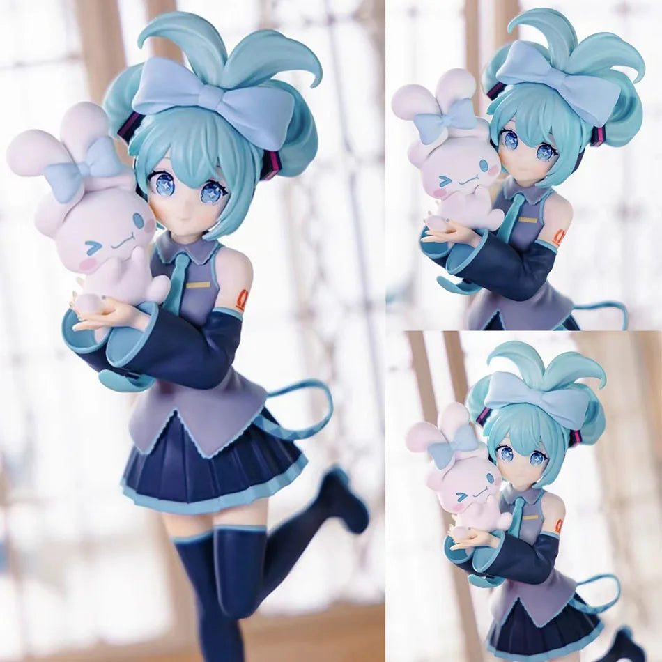 Hot Kawaii Girl Hatsune Miku Anime Figure Fashion Subclture Miku Action Figure Christmas Gift PVC Collection Model Doll Toys