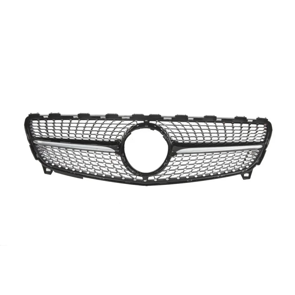 XVIP Diamonds Style Grille For Benz A-Class W176 2016-2018 A180 A200 A250 A45 AMG Front Racing Grille GTR Style Bumper Grille