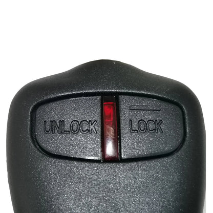 Complete Remote Car Key with Chip for Mitsubishi Outlander ASX Lancer 2007-2018 - Replacement Car Key with Chip