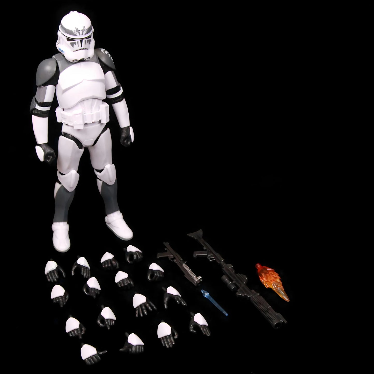 New Body(JOV3.0) Star Wars Commander Doom's Unit Clone Command ARC Trooper 104th Wolfpack Kamino 6" Action Figure