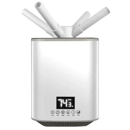 Air Humidifier 3L High-capacity Electric Humidifiers Double Nozzle Diffuser Bedroom Cool Mist Maker Night Lamp Purification