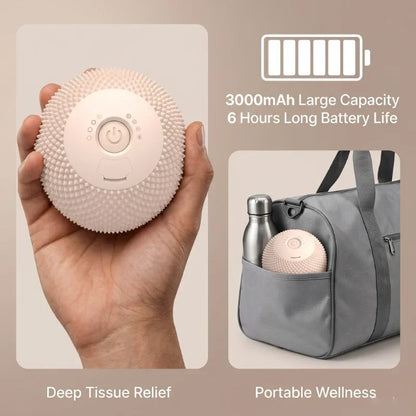 Smart Thermostatic Hot Compress Ball Electric Muscle Massager Portable Body Relaxation Pain Relief Massager