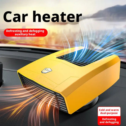 800W Car Electric Heater for Makita Winter Defroster & Heating Fan with 2 USB Ports Fast Heating Defogger for Mobile Charging