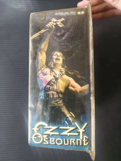 Ozzy Osbourne Diorama Action Figure 2003  Toys Factory Sealed Rare Collectible Statue Model Slightly Yellow For Hobby Collectors