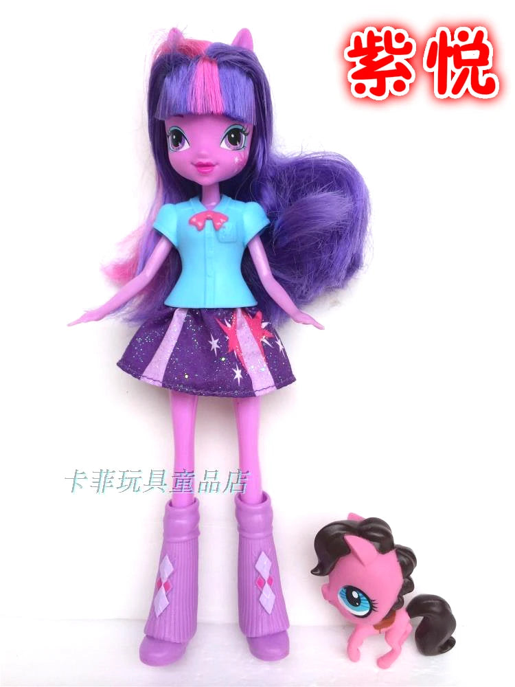 My Little Pony Figure Twilight Sparkle Celestia Shining Armor Cadence Pinkie Pie Fluttershy Starlight Glimmer Toy
