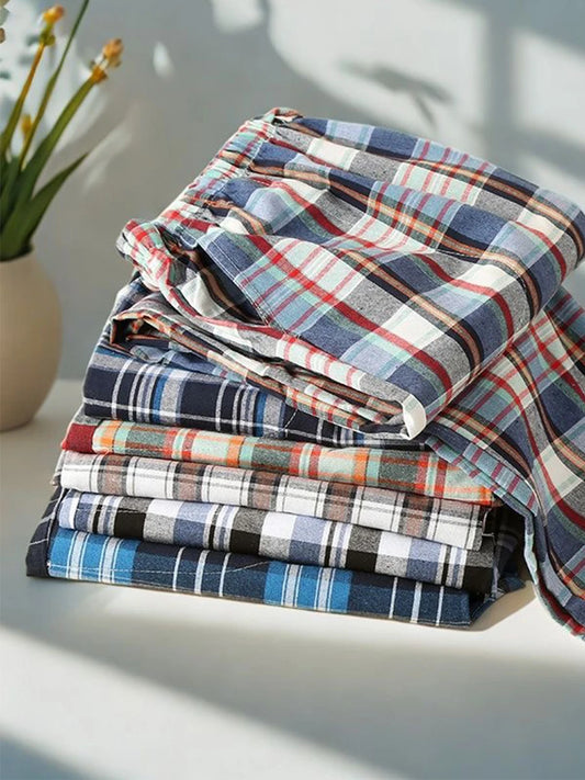 Spring, Autumn and Winter Men's Single-Piece Pajama Pants, Thickeneded Pants, Plus Fat, Large Size, Casual, Can Be Worn Outside, Fashionable Home Pants