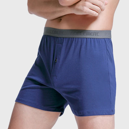 3PC  Modal u raised men's briefs mid-waist boxers Wicks sweat breathable sexy boxers for men