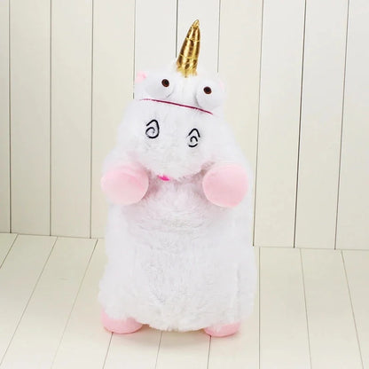 Despicable White Unicorn doll backpack bag School bag Plush toy Gift Kids Children Toys large