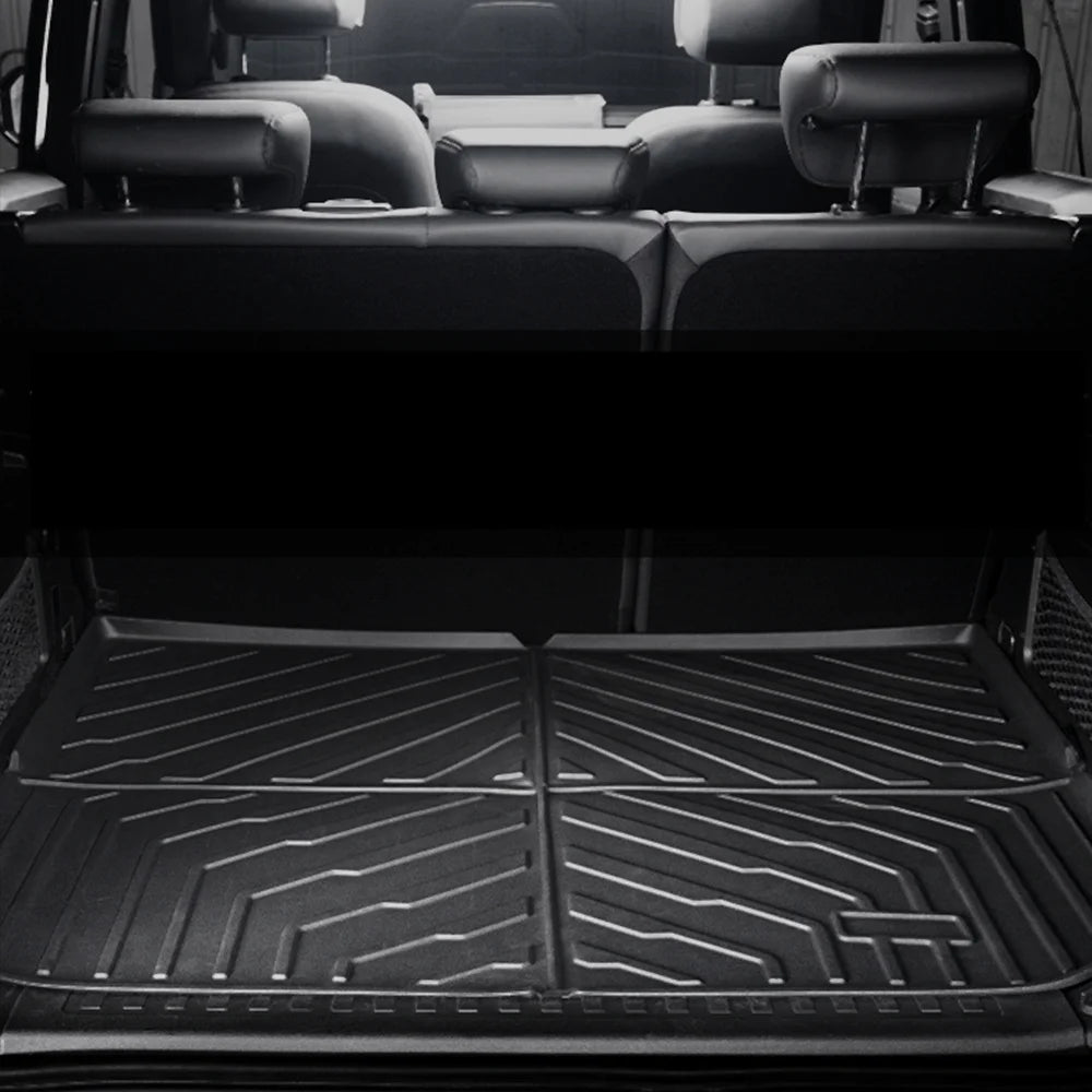 For Jetour T2 Traveler 2023 2024 2025 Floor Mats Trunk Mats All Weather Waterproof Anti-Slip Front Rear Cargo Liner Foot Pads