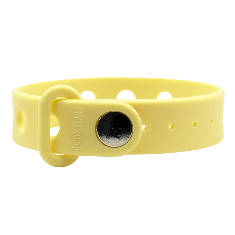 1-24pcs 21.5cm Silicone Bracelets with Holes Soft Wristbands Fit Shoe charms Shoe Accessories Pins Adjustable Size Kids Ornament