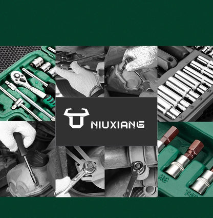 Advanced Car Repair Kit , Ratchet Wrench Set with Sockets Screwdriver Bits, Professional Tool Set, Car Maintenance Essentials