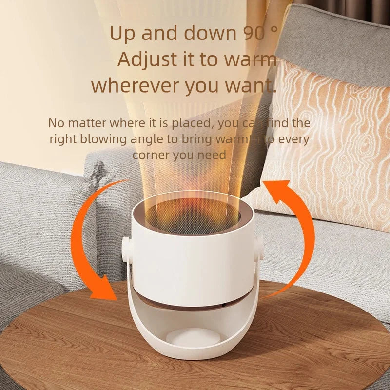 Office Home Small Desktop Electric Heater Wall Mounted Heater Dormitory Home Heating Artifact