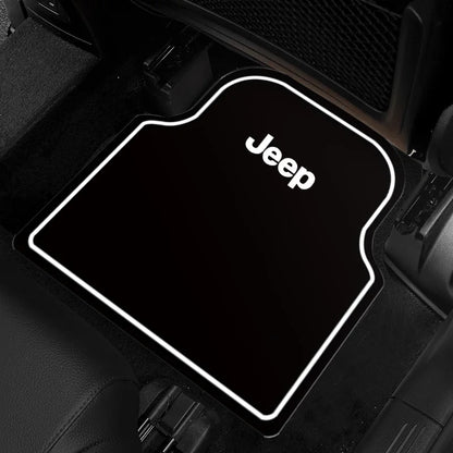 New Car Floor Mat Front & Rear Automotive Carpet Cover Floor Mats For Jeep Renegade Wrangler Grand Compass Gladiator Cherokee JL