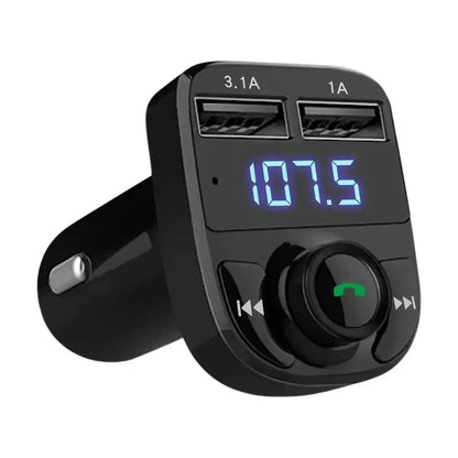 1/3/5PCS Car Bluetooth FM Transmitter Wireless Radio Adapter For Auto Music Stereo Player Dual USB Fast Charger For Smart Phone