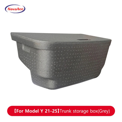 Front Trunk Rear Trunk Storage Box For Tesla Model Y Juniper 2021-2026 Model 3 Highland 2024-2026 Camping Travel Insulated Bin