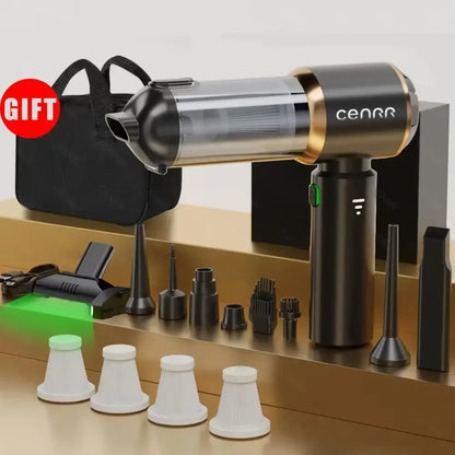 CENRR 998000PA Car Mini Vacuum Cleaner Cordless Powerful Portable Car Vacuum Cleaner for Home Handheld Blower Car Cleaner