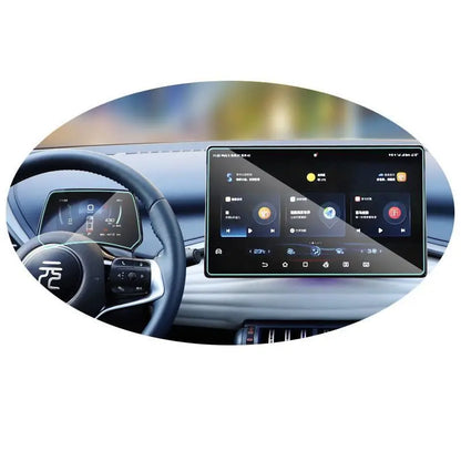 For BYD Atto 3 Yuan Plus Tempered Glass Car Interior Navigation Entertainment Media Touch Center Display Screen Protective Film