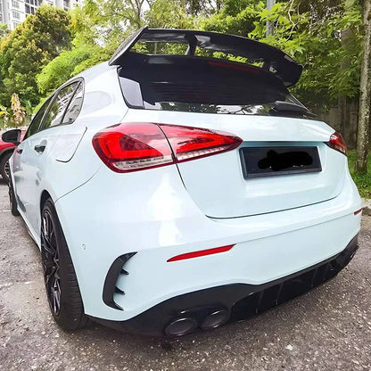 For Mercedes Benz A Class W177 A180 A200 A45 AMG 2019-2025 Car Rear Roof Spoiler Lip Rear Trunk Wings Accessories Body kits
