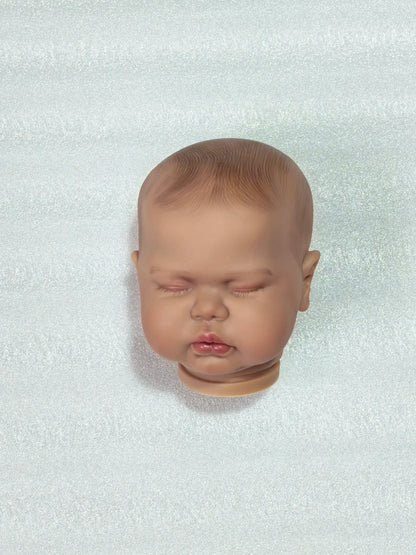 NPK 24inch Pickle Paint Doll Dark Skin Kit Already Painted Doll Parts Lifelike Reborn Baby DIY Toys