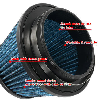 For Honda Civic EK EG Car Carbon Fiber Racing Car Air Intake Pipe