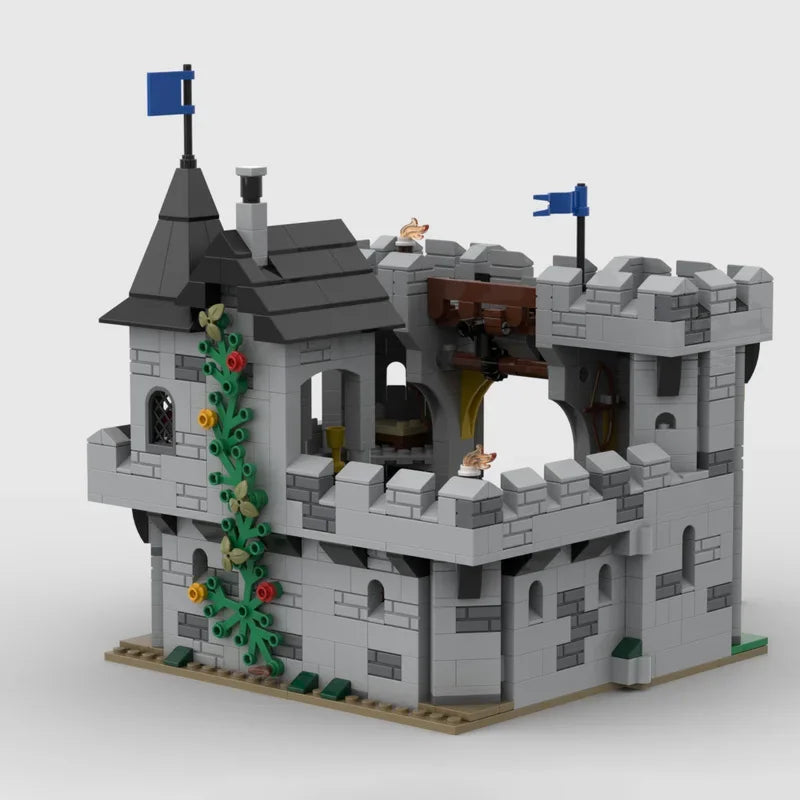 1071 MOC Building Block Toys - Black Hawk Fortress Building Blocks - The creative ideal Christmas gift