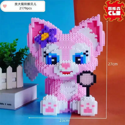 StellaLou LinaBell Puzzle 3D Assembled Building Block Model, Children's Toys, Birthday Gifts, Desktop Ornaments