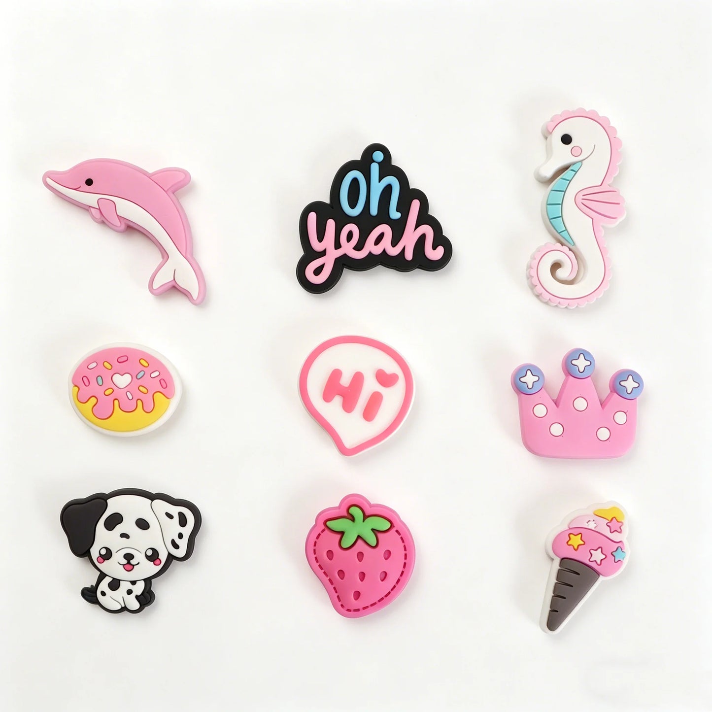 DIY Shoe Charms for Clogs - Random Selection of Charming Decorations for Girls And Women Personalize Your Footwear