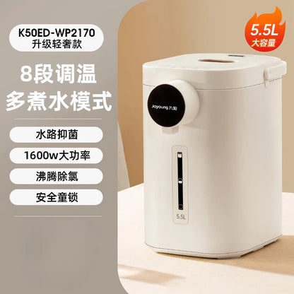 Constant temperature household electric kettle stainless steel electric water bottle intelligent large capacity kettle