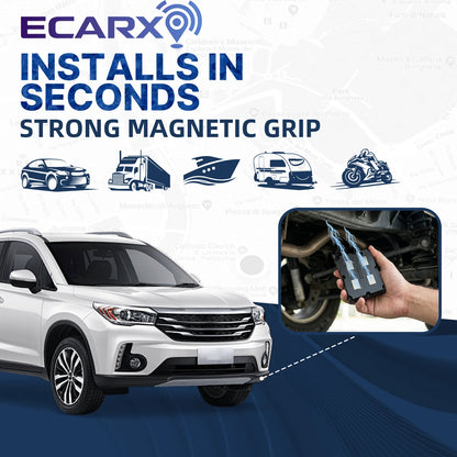 Car Tracker GPS 4G Tracking Device 7500mAh Waterproof GPS Vehicle Tracker Magnet Long Standby Battery Real Time Position APP