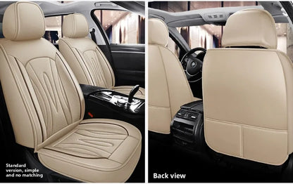 Universal One-piece Seat and Split Seat Car Seat Full Cover Breathable Leather SUV Car Seats Cushion Full Cover Protection