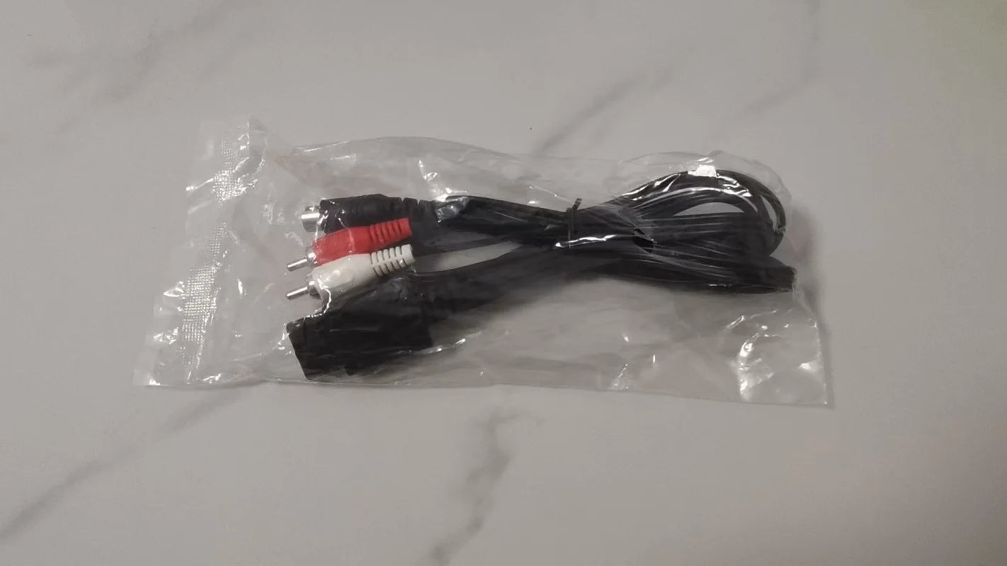 1.8M S-Video Cable for N64 SNES Game Cube AV Audio TV Cord RCA Adapter Game Console Accessory