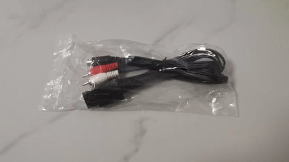 1.8M S-Video Cable for N64 SNES Game Cube AV Audio TV Cord RCA Adapter Game Console Accessory