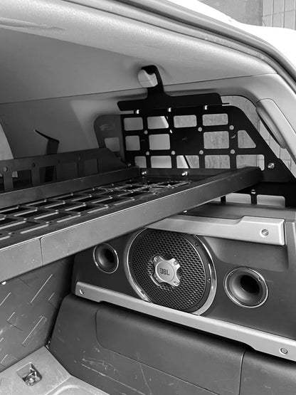 CGZ Molle Panels for Toyota FJ Cruiser 2007-2023 Rear Boot Trunk Shelf Cargo Storage Debris Racks Organizers