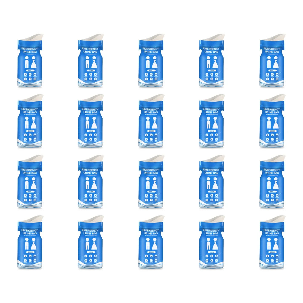 1-30PCS Outdoor Emergency Urine Bags 850ml Disposable Travel Mobile Toilet Portable Urinal Bag for Female Baby Male Vomiting Bag