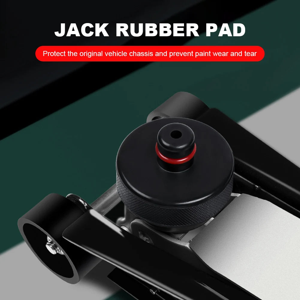 1/4Pcs Jack Rubber Pad Anti-slip Lifting Jack Soft Pad Hard-wearing Car Jack Rubber Support for Tesla Model Y for Tesla Model 3