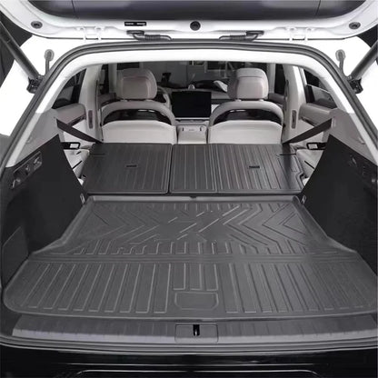 Car Floor Mats For 5 Seats Zeekr 7X 2024 2025 2026 All-Weather Cargo Liner Trunk Mat TPE Waterproof Floor Liner LHD  RHD