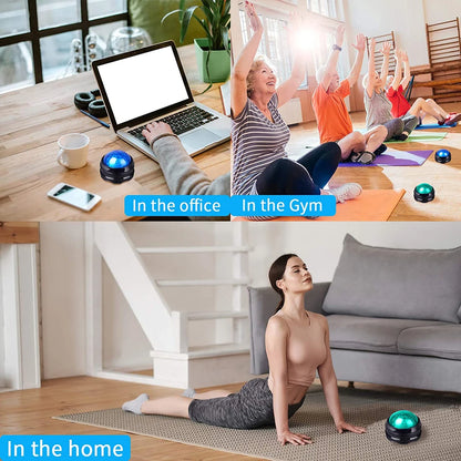 Manual Massage Roller Ball -Massager Therapy Tool for Sore Muscles,Arms,Neck,Back,Deep Tissue,Stiffness,Joint Pain,Stress Relief