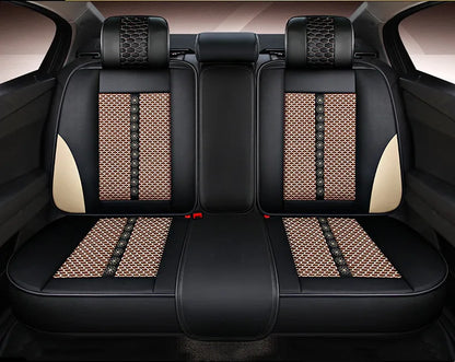 Full set car seat covers + Steering wheel cover for Haval M6 2025-2023 Top quality breathable seat cushion seat case for M6 2024
