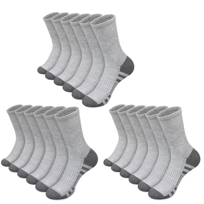 Men's Running Socks 10/30 Pairs Soft Comfortable Summer Sweat Wicking Breathable Basketball Sports Socks for Active Lifestyle