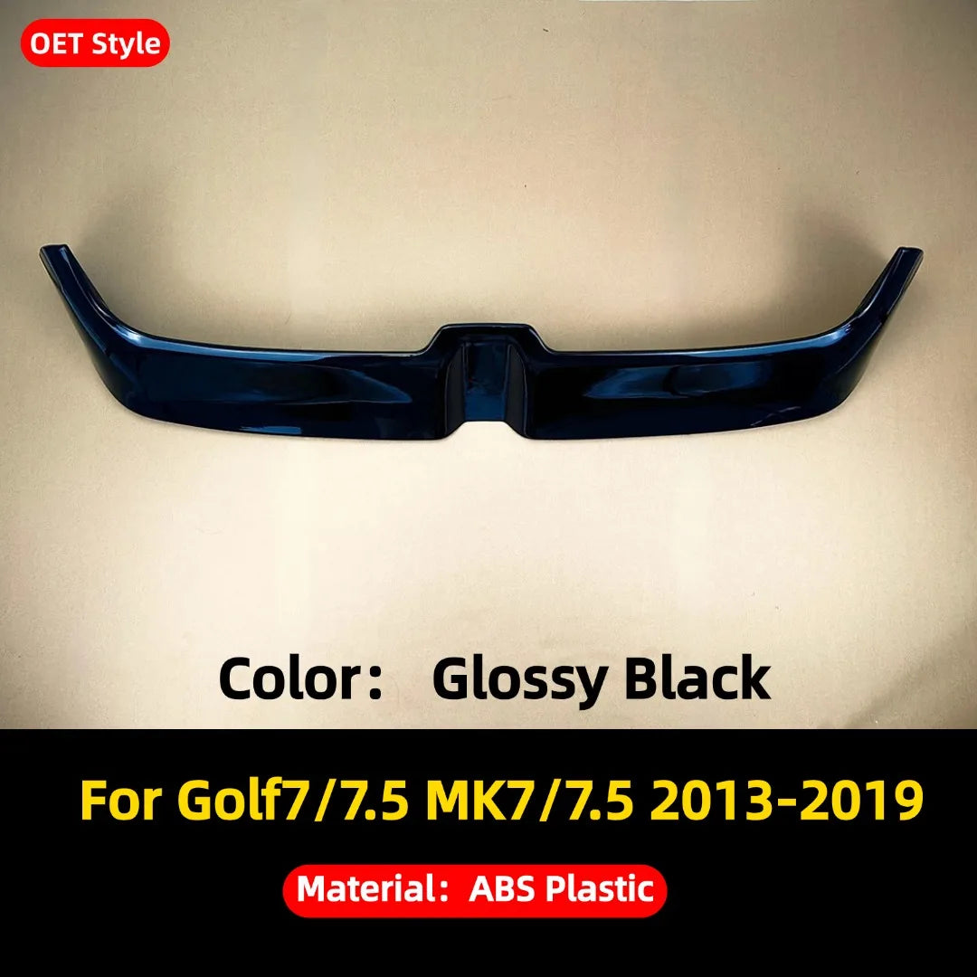 Rear Roof Wing Spoiler Tail Splitter Air Dam Tuning Accessories Body Kit For Volkswagen VW Golf MK 7 7.5 GTI R Oettinger 2013-19