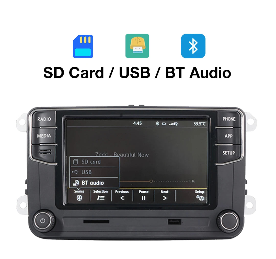 Desay RCD360 Carplay Car Radio 17G035280 MirrorLink MIB Auto radio for VW PQ Polo Golf Passat B6 B7 Jetta MK5 MK6 Eos Bettle