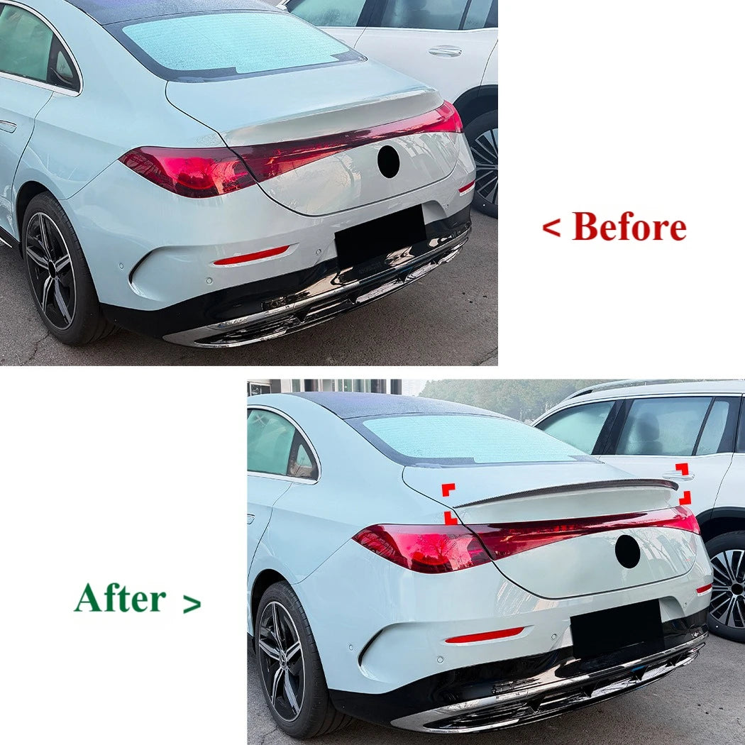 C174 C178 Tail Wing Body Kit Tuning For Mercedes Benz CLA Class C174 C178 AMG Line 2026+ Car Rear Trunk Spoiler Roof Lip Trim