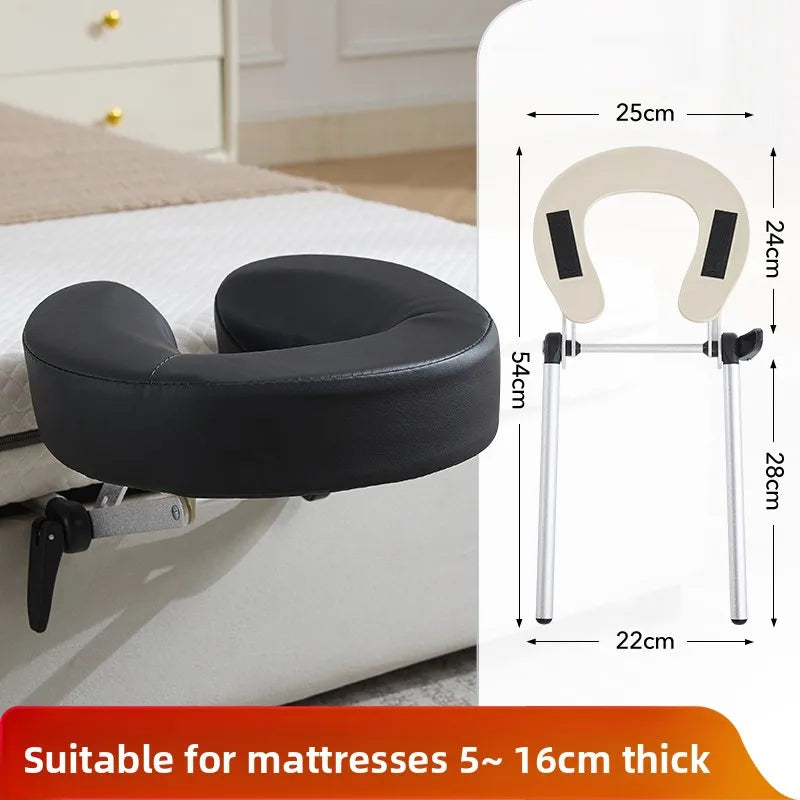 Massage Head Rest Kit for Bed Mattress with Memory Foam Face Down Pillow for Salon SPA Massage