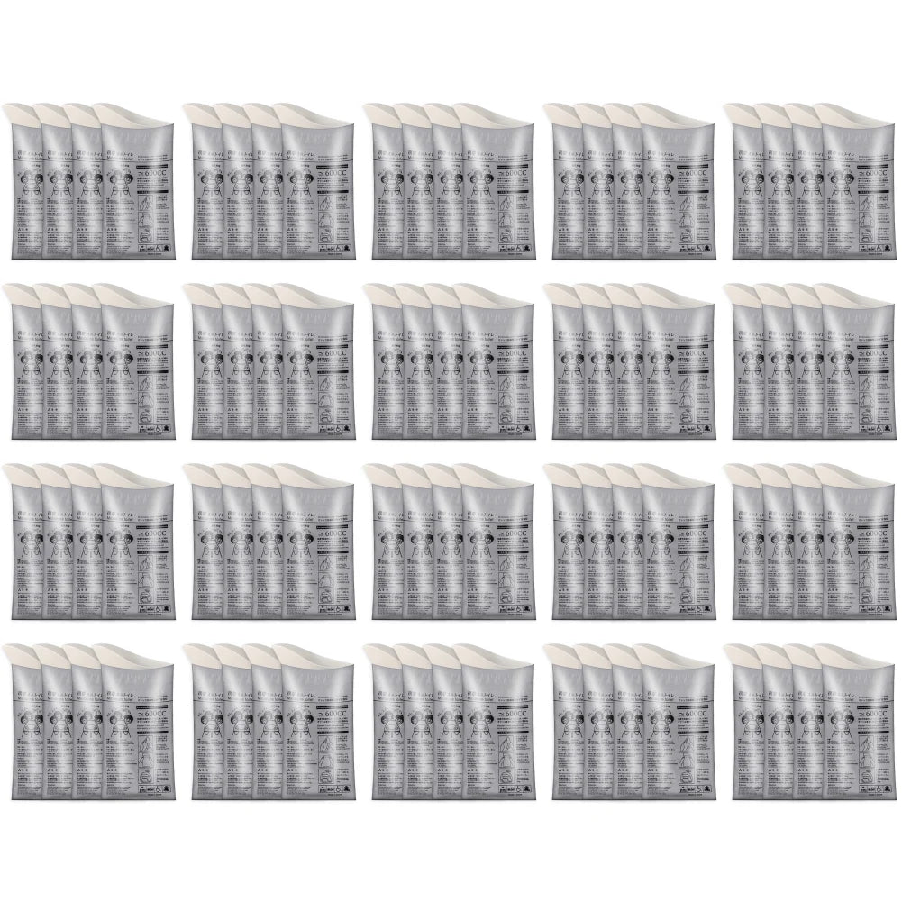 100-8PC Outdoor Emergency Urine Bags 600ml Disposable Travel Mobile Toilet Portable Urinal Bag for Female Baby Male Vomiting Bag