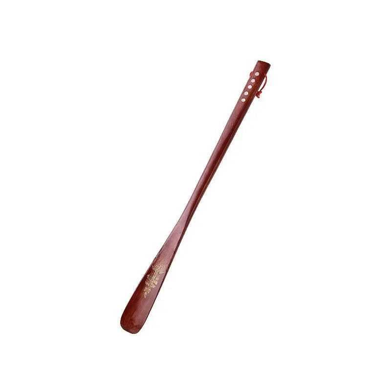 Extra Long Wooden Shoe Horn Chicken Wing Wood Real Wood Shoe Insert Shell Shoe Horn Wooden Shoe Assistant