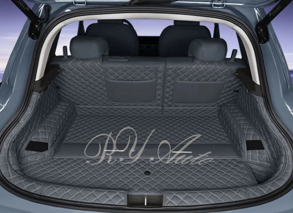 Leather Car Rear Trunk Mats For GWM Ora 5 2025 2026 2027 5seat Anti-dusty Storage Back Cargo Cover Interior Pad Auto Accessories