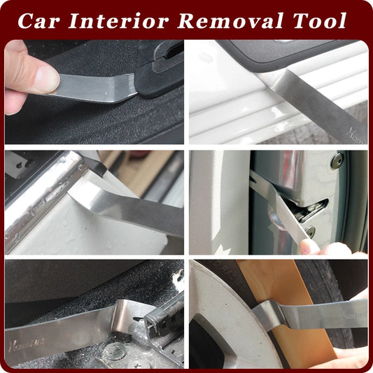 6-7 PCS Premium  Pry Bar Set Anti-Scratch Car Trim Removal Tool Universal for Auto Interior Household Appliance Disassembly kit