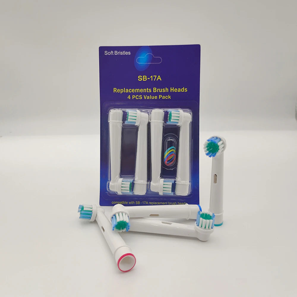 20Pcs/Lot Electric Toothbrush Head For Oral B Sensitive Replacement Brush Heads D25 D30 D32 D18 4739 3709 4728 D4510 D12013